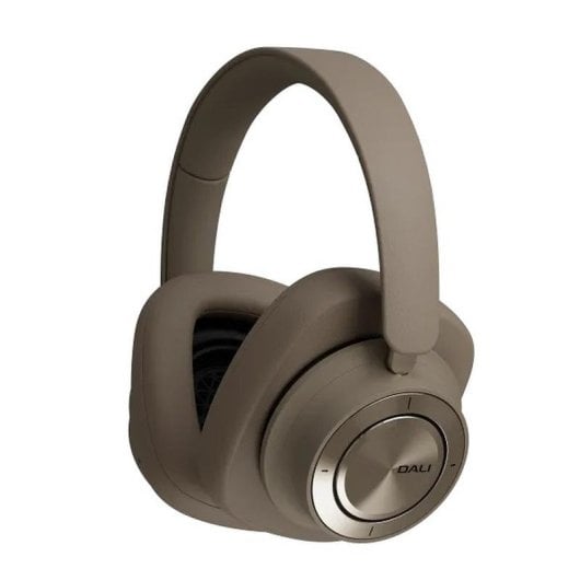 Casque Dali IO-12 sans fil Bluetooth avec réduction de bruit Hi-Fi fermé gris moka
