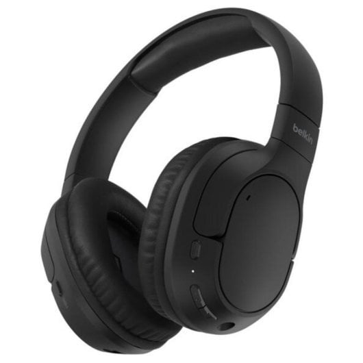 Auriculaires Belkin AUD009HQBK sans fil Bluetooth avec Réduction de Bruit et micro, noir
