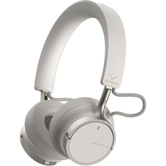 Casque Beyerdynamic Aventho 100 sans fil Bluetooth avec Réduction de Bruit, USB-C, circum-aural, pliable, crème