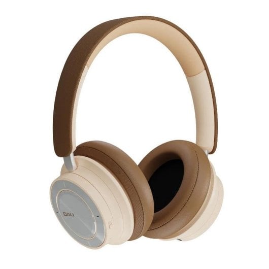 Auriculaires Dali IO-8 sans fil Bluetooth avec Réduction de bruit, Hi-Res Audio, caramel