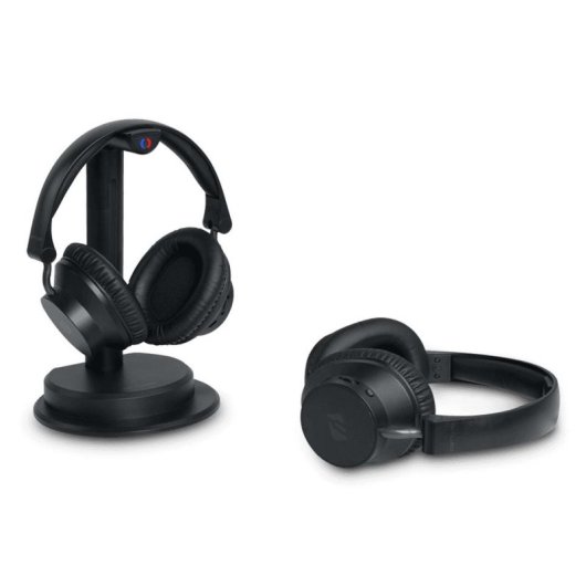 Kopfhörer Muse M-288 CTV kabellos und kabelgebunden Bluetooth TV faltbar Mikrofon schwarz