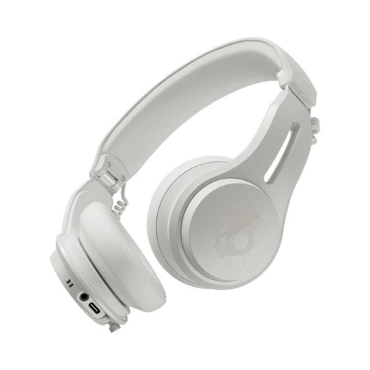 Auriculaires Skullcandy Icon ANC sans fil et filaire Bluetooth avec réduction de bruit active blancs