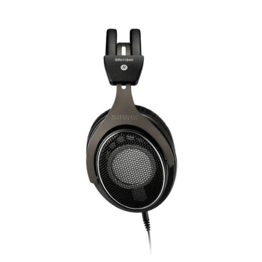 Auriculaires Shure SRH1840 filaires jack circum-aural audiophile ouverts noirs