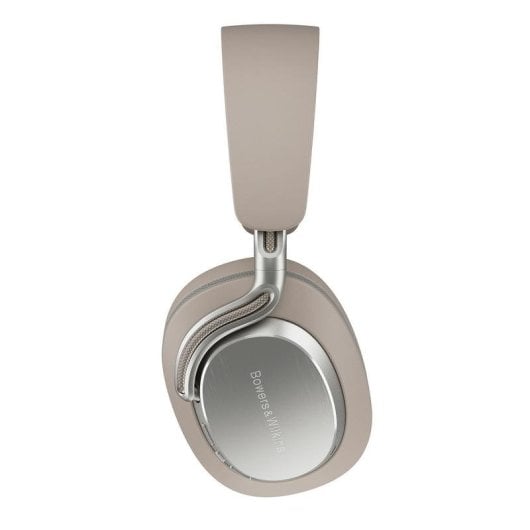 Auriculaires Bowers & Wilkins PX8 S2 sans fil Bluetooth avec Réduction active du bruit, circumaural, pliables, beige