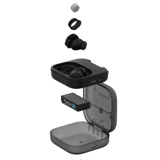 Auriculares Fairphone Fairbuds v2 Inalámbricos Bluetooth com Cancelamento de Ruído Preto