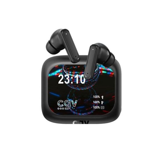 Kopfhörer CGV Urban View kabellos Bluetooth 5.4 Touch-Steuerung 18 Std Weiß