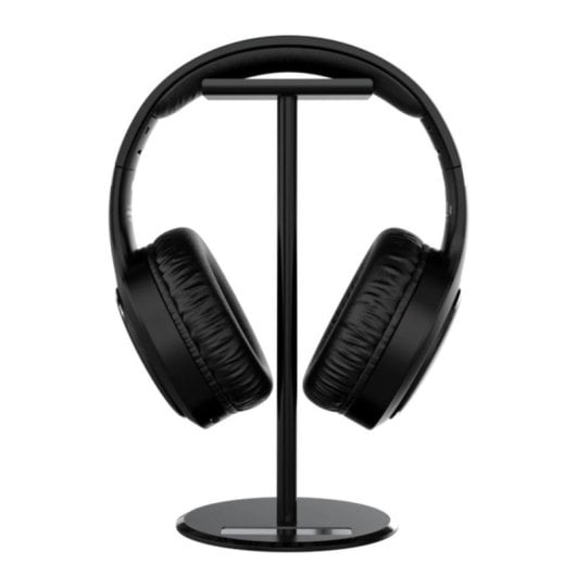 Auriculares Meliconi Hp Flash Evo sem fios Bluetooth e cabo para música, pretos