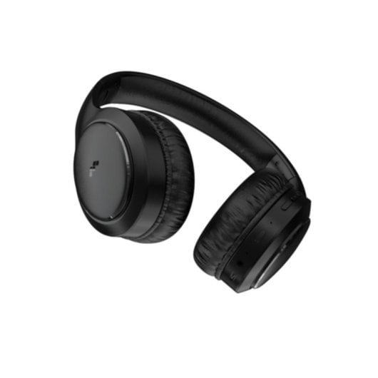 Auriculares Meliconi Hp Flash Evo sem fios Bluetooth e cabo para música, pretos