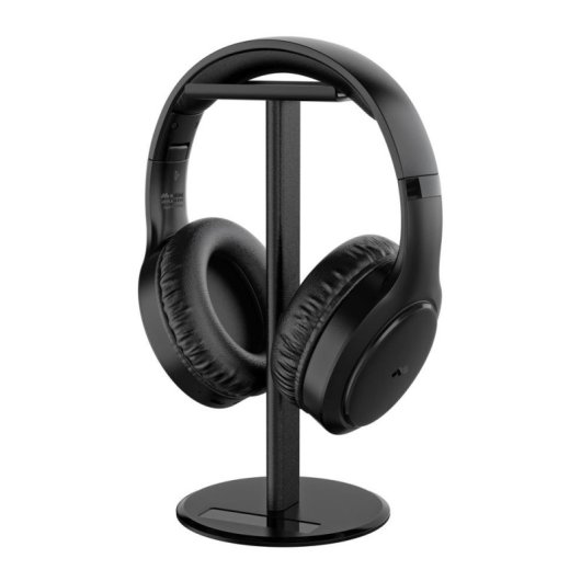 Auricolari Meliconi HP Flash Evo wireless e cablati Bluetooth per musica pieghevoli neri