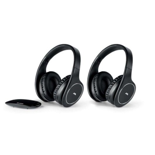Auriculares Meliconi HP Easy Digital Bundle sans fil et filaire portée 100 m TV noir