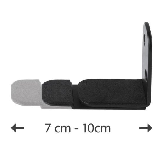 Supporto universale Hama 00220883 Nero 10 kg Set da 2 pezzi