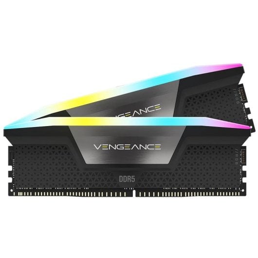 Memória RAM Corsair Vengeance RGB CMHLEKIT2-D5 Kit Iluminação Preto 2x DIMM 288 pinos DDR5 RGB