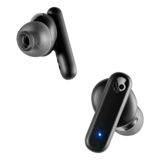 Auriculaires Skullcandy Smokin Buds sans fil Bluetooth TWS pour appels et musique, noirs