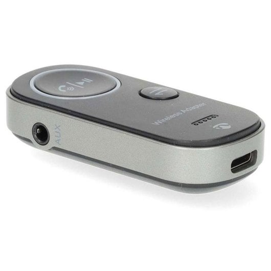 Adaptador de audio Bluetooth Nedis BTTC2500BK con USB-C, jack 3,5 mm y display LCD