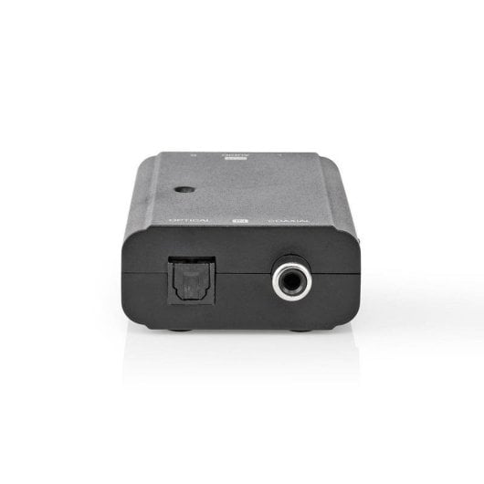Convertisseur audio Nedis ACON2509BK TosLink/SPDIF vers RCA stéréo avec câble 1,8 m