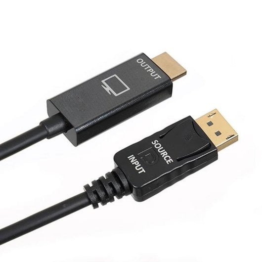 Câble DisplayPort Textorm TXCVDPH2K18RV HDMI 4K 1,8 m Noir Actif