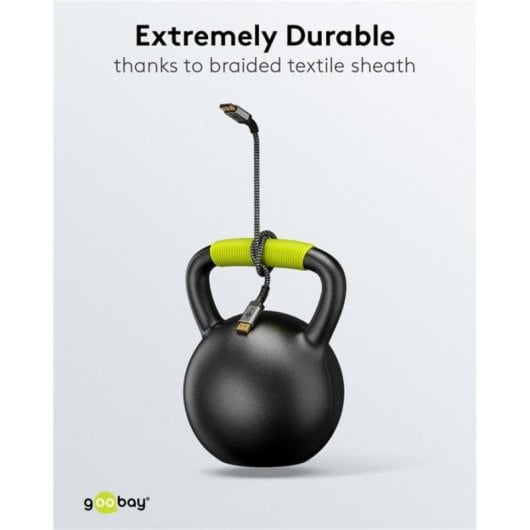 Câble DisplayPort Goobay 75686 3 m 2.1 80 Gbps UHD 16K HDR