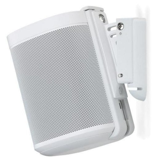 Support d'enceinte Flexson FLXS1WM2011 Blanc, mural, pour Sonos One/Play:1 (paire)
