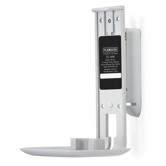 Support d'enceinte Flexson FLXS1WM2011 Blanc, mural, pour Sonos One/Play:1 (paire)