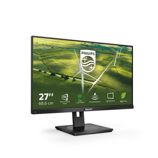 Monitor Philips 272B1G/00 27" FullHD 75Hz IPS Altura Ajustável USB Altifalantes 4ms