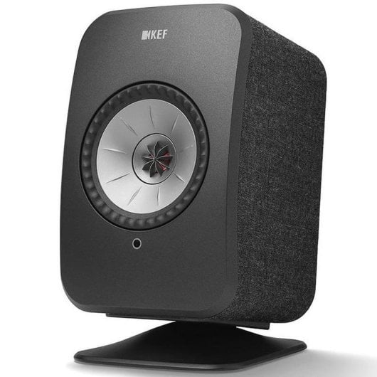 Support d’enceinte Kef P1 Noir Paire Aluminium pour LSX Montage Table