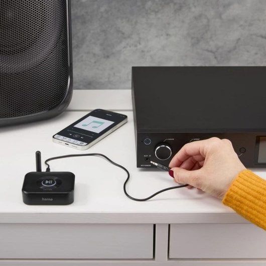 Récepteur Audio Sans Fil HAMA Link.it solo Bluetooth 5.3 3,5 mm USB microSD Double Appairage