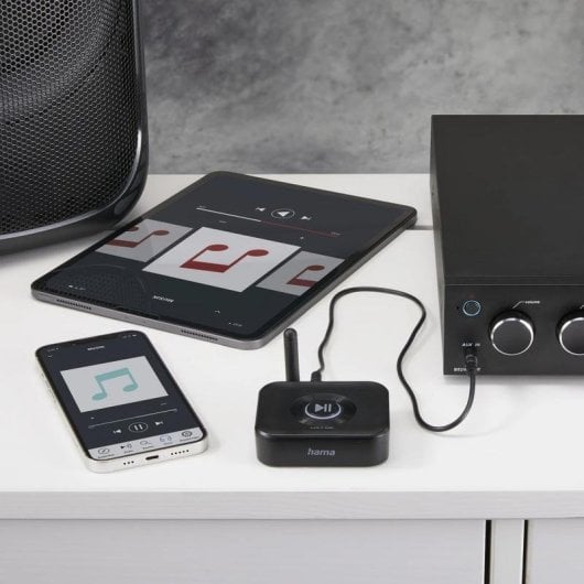 Récepteur Audio Sans Fil HAMA Link.it solo Bluetooth 5.3 3,5 mm USB microSD Double Appairage