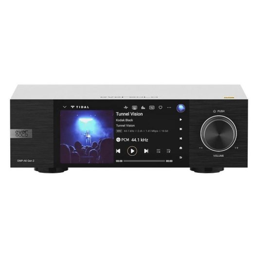 Lettore di rete EverSolo DMP-A6 GEN2 Dual DAC ESS ES9038Q2M Wi-Fi Bluetooth LCD