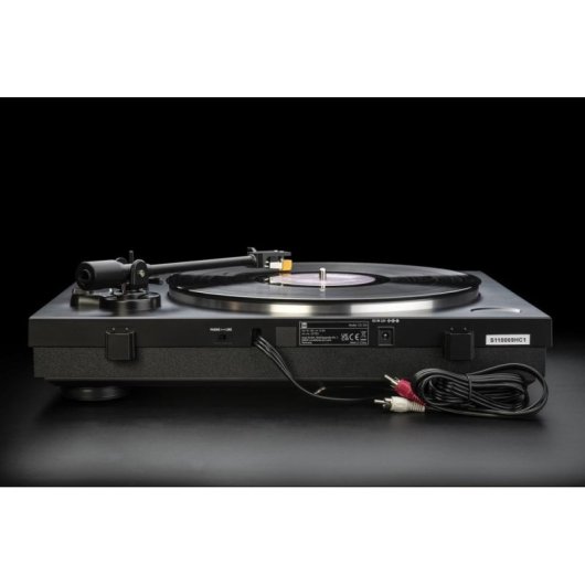 Tornamesa Dual CS 329 Noir Automatique à Courroie Audio-Technica AT91