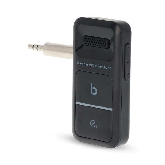 Ricevitore Audio Bluetooth Nedis BTRC3024BK Aux 3,5mm Batteria USB-C Ultra Compatto