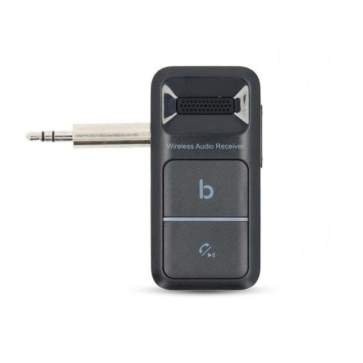 Ricevitore Audio Bluetooth Nedis BTRC3024BK Aux 3,5mm Batteria USB-C Ultra Compatto