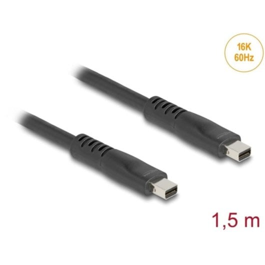 Cavo DisplayPort DeLock 81177 Mini DisplayPort 2.1 1,5 m maschio/maschio