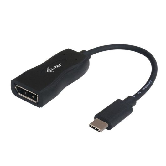 Adaptador de vídeo i-tec C31DP60HZP USB-C a DisplayPort 4K 60 Hz 0,15 m