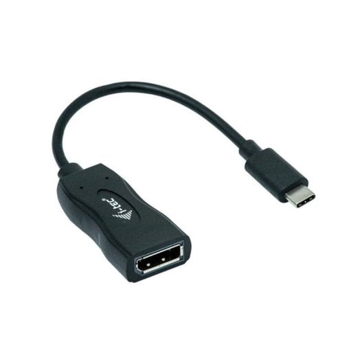 Adaptador de vídeo i-tec C31DP60HZP USB-C a DisplayPort 4K 60 Hz 0,15 m