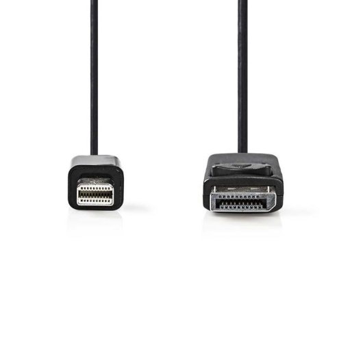 Câble DisplayPort NEDIS CCGP37400BK30 3 m Mini DisplayPort Noir 4K