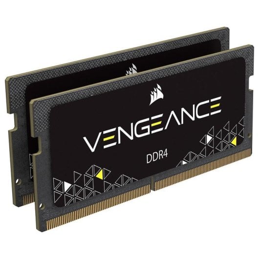Memoria RAM Corsair Vengeance CMSX32GX4M2A2400C16 32GB 2x16GB DDR4 2400MHz CL16 SO-DIMM Schwarz