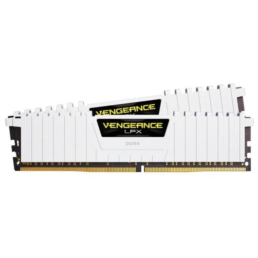 Memoria RAM Corsair Vengeance LPX CMK32GX4M2E3200C16W 32GB 2x16GB DDR4 3200MHz CL16 Disipador Blanco Intel XMP