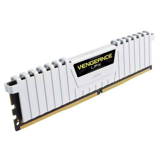 Memoria RAM Corsair Vengeance LPX CMK32GX4M2E3200C16W 32GB 2x16GB DDR4 3200MHz CL16 Disipador Blanco Intel XMP