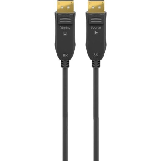Cavo DisplayPort Goobay 64867 20m ottico attivo 8K UHD 40 Gbit/s