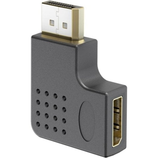 Adattatore DisplayPort Goobay 77131 8K Angolo 90° Maschio-Femmina HDR