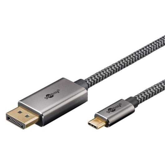 Adattatore video Goobay 75707 USB-C a DisplayPort 1m 4K60Hz HDCP 2.2