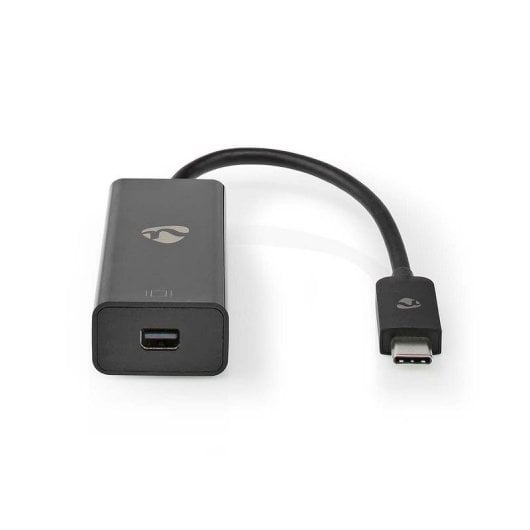 Adattatore video Nedis CCGP64452BK02 USB-C Mini DisplayPort 4K 0,2 m Nero