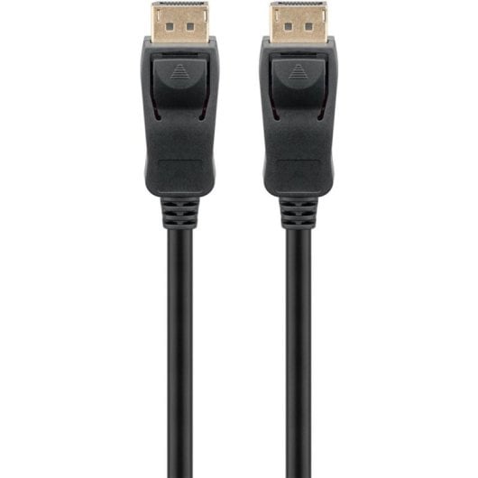 Câble DisplayPort Goobay 61696 1 m Noir 8K 1.4 Contacts Dorés