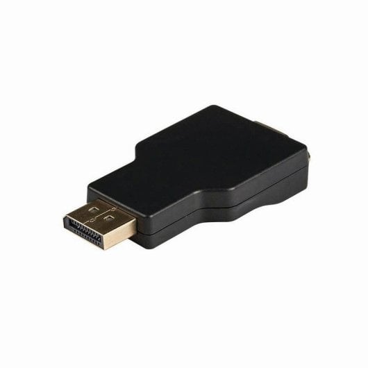 Adaptador DisplayPort Nedis CCGB37935BK DisplayPort macho a VGA hembra chapado en níquel