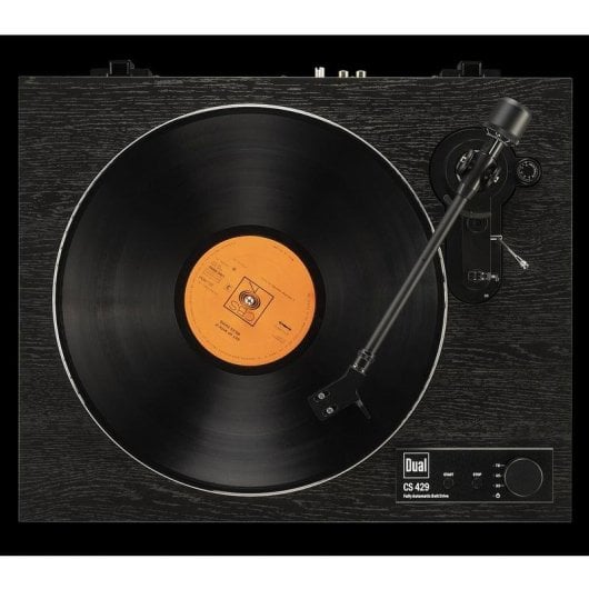 Platine vinyle Dual CS 429 Noir Automatique Courroie Cellule Ortofon 2M Red
