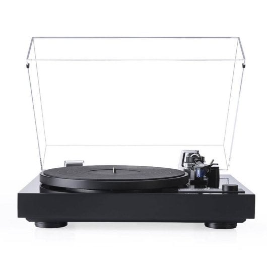 Platine vinyle Dual CS 618Q entraînement direct 3 vitesses Ortofon 2M Blue noyer