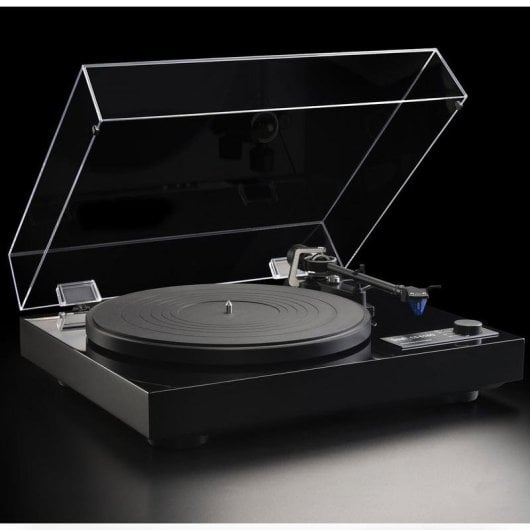Platine vinyle Dual CS 618Q entraînement direct 3 vitesses Ortofon 2M Blue noyer