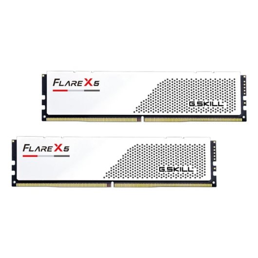 Mémoire RAM G.Skill F5-6000J3036F48GX2-FX5W 96GB Kit 2x48GB DDR5 6000MHz CL30 AMD EXPO Blanc