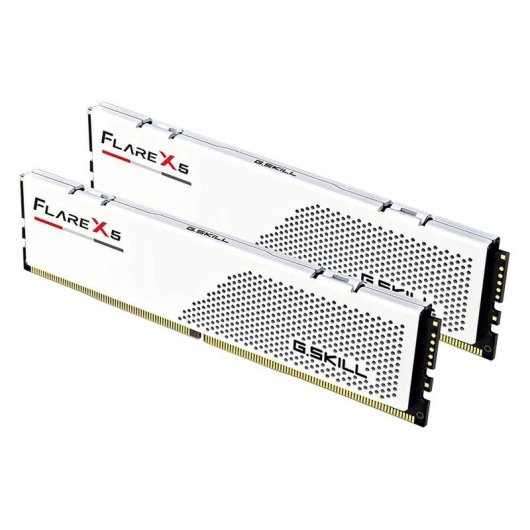 Mémoire RAM G.Skill F5-6000J3036F48GX2-FX5W 96GB Kit 2x48GB DDR5 6000MHz CL30 AMD EXPO Blanc