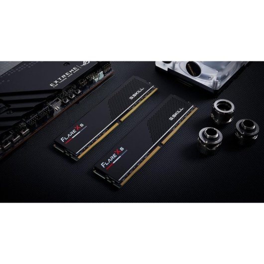 Mémoire RAM G.Skill F5-6000J3036F48GX2-FX5 96GB 2x48GB DDR5 6000MHz CL30 AMD EXPO Noir